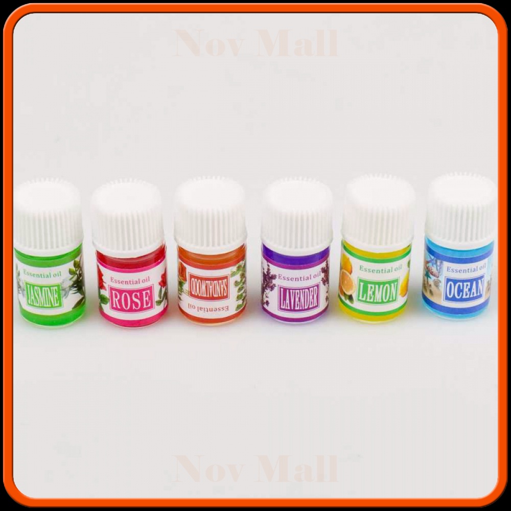 Taffware HUMI Essential Oils Minyak Aromatherapy 3ml 6 PCS - AM350