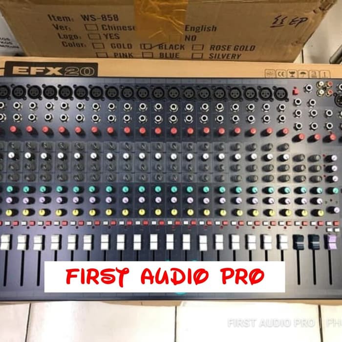 Mixer Soundcraft EFX 20 ( 20 Chanel )