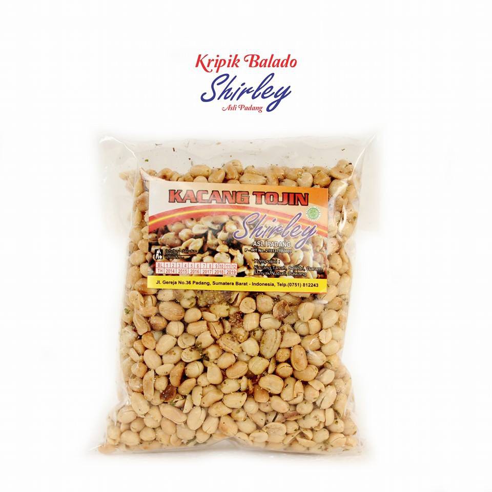 

Kacang Tojin Shirley Kemasan Besar