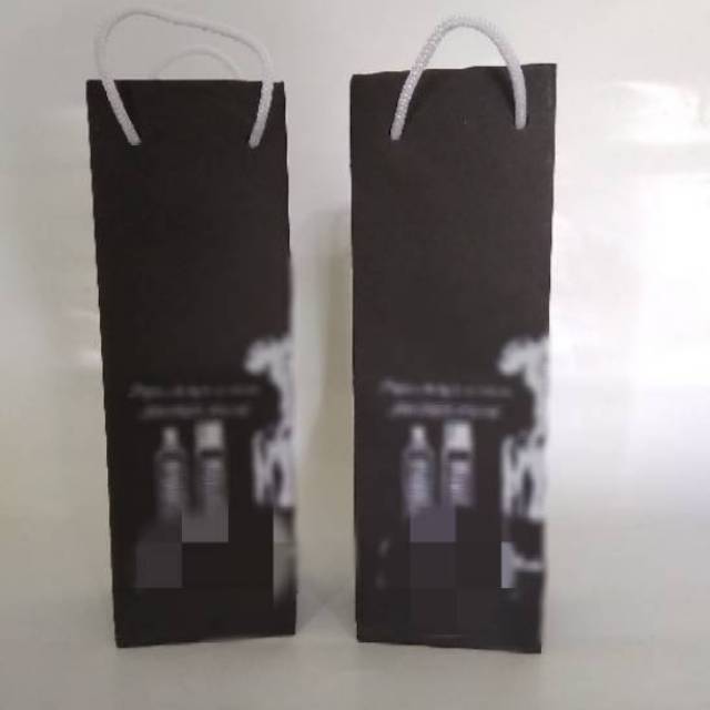 

Paperbag custom bahan jemani 200gsm size P9 x L9 x T18
