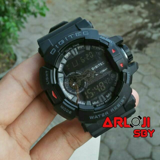 Jam tangan pria Digitec DG 2080 original tahan air