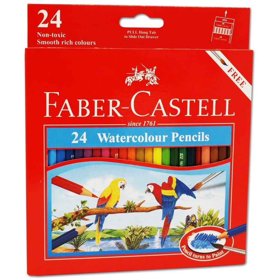 

Pensil Warna / Watercolour Pencils FABER-CASTELL 24C Aquarel 114464