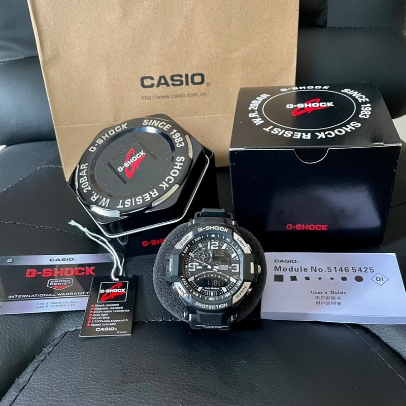 JAM TANGAN G SHOCK GA1000 FULLSET