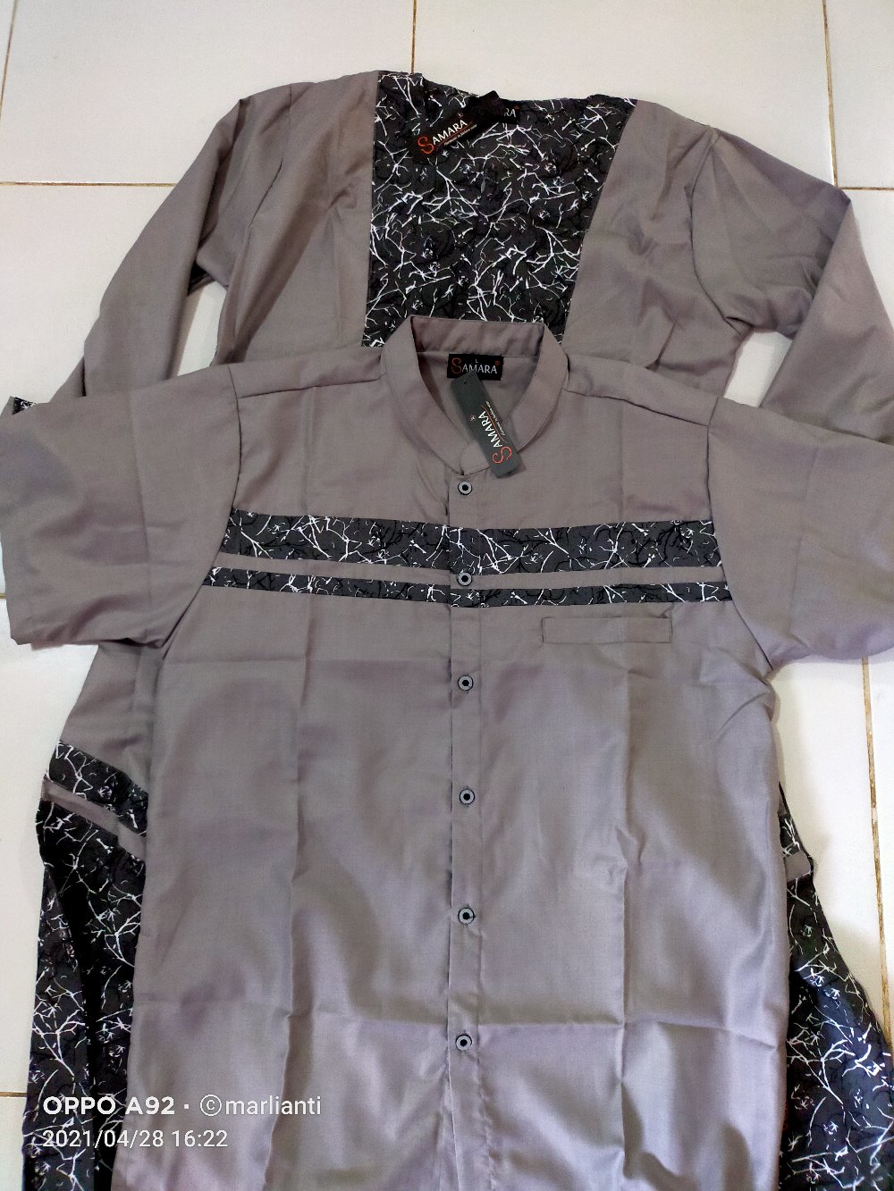 Sarimbit Keluarga Batik Couple Keluarga Baju Fashion Muslim Samara H05pepper Terbaru Seragam Setelan
