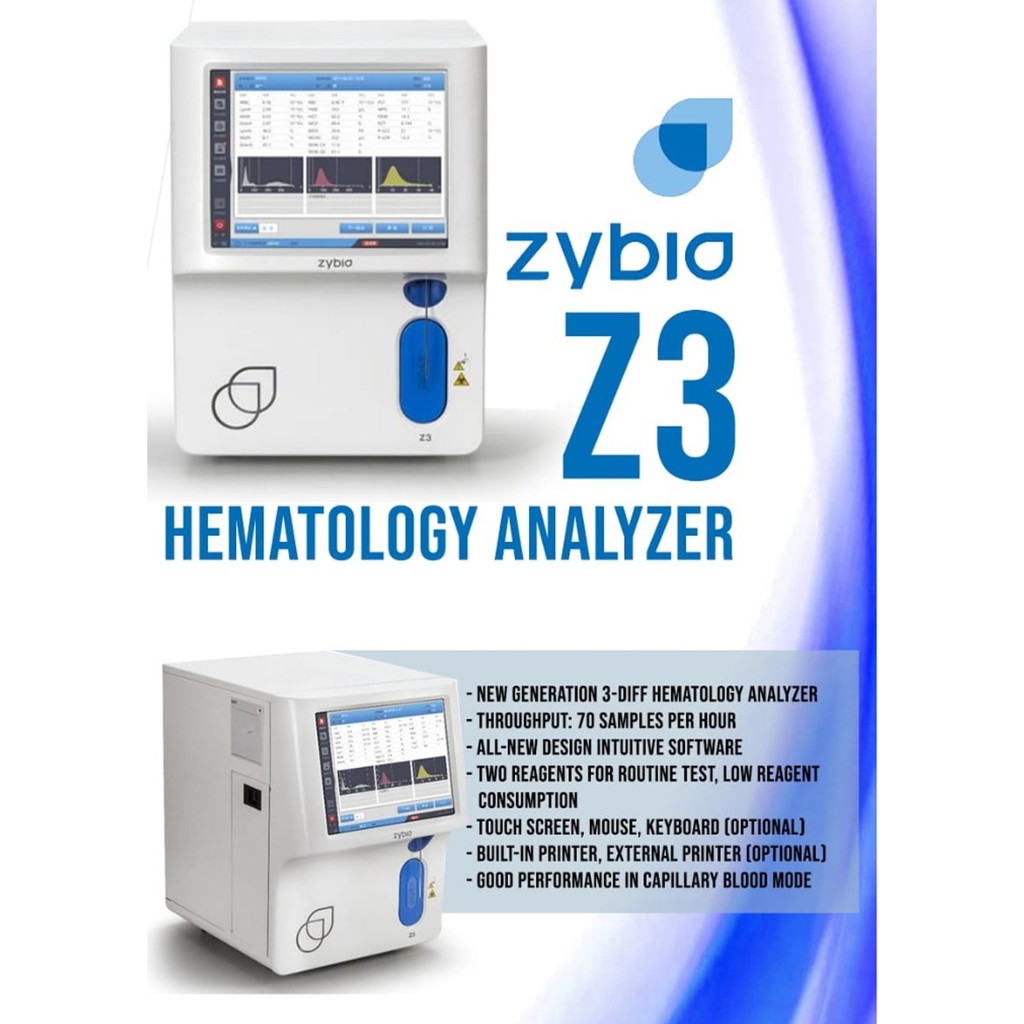 Z3 CRP Hematology Analyzer Zybio Inc