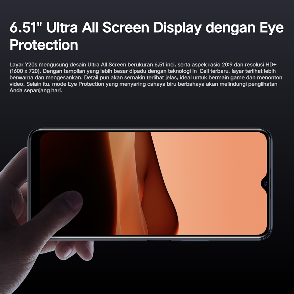 VIVO Y20S G Y20SG 4/128 RAM 4GB ROM 128GB GARANSI RESMI-1
