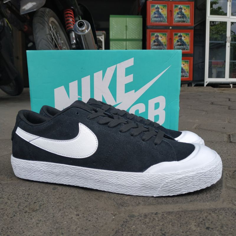 NIKE SB ZOOM BLAZER LOW XT BLACK WHITE ORIGINAL