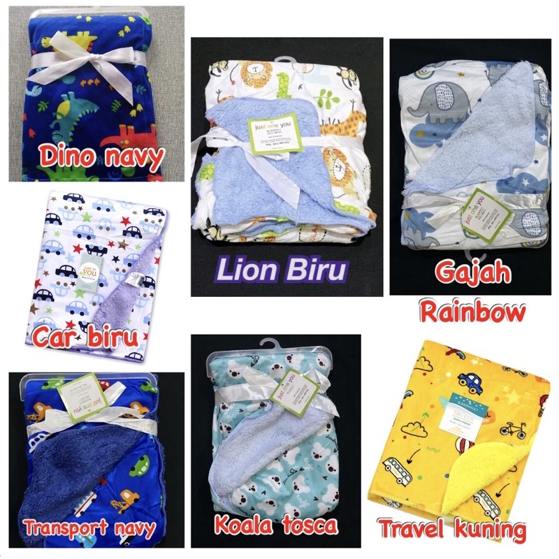 Selimut bayi (blanket) double fleece bayi CBKS HK LC