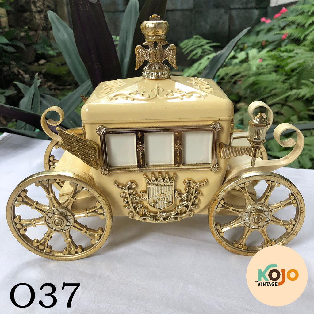 Kotak Musik / Music Box / Musical Box Kereta Kencana Fantasia Jadul Vintage Classic Klasik Langka