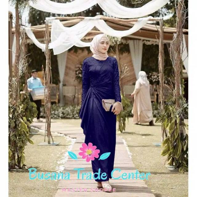 Kaftan brokat CALANDA KAFTAN bahan brokat kaftan busui kaftan lebaran