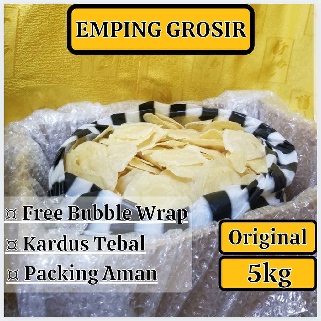 

Emping Melinjo GROSIR Original /5KG