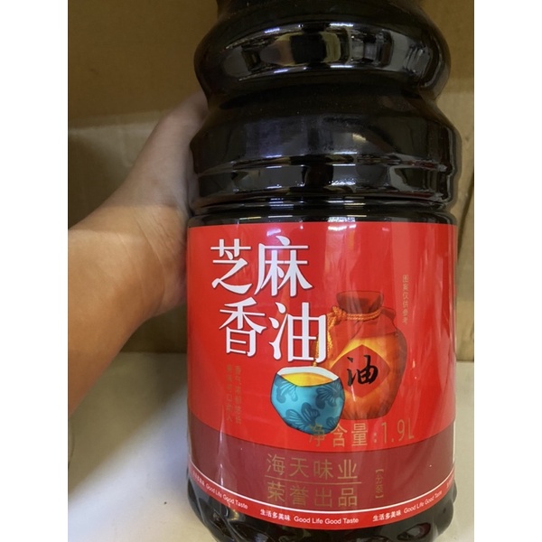

Sesame oil hai tian zhi ma xiang you 海天芝麻香油1.9L