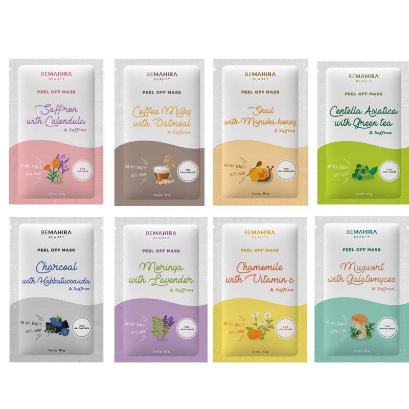 [AGEN RESMI] PEEL OFF MASK BY BEMAHIRA / BIMAHIRA BEAUTY / PEEL OFF MASK