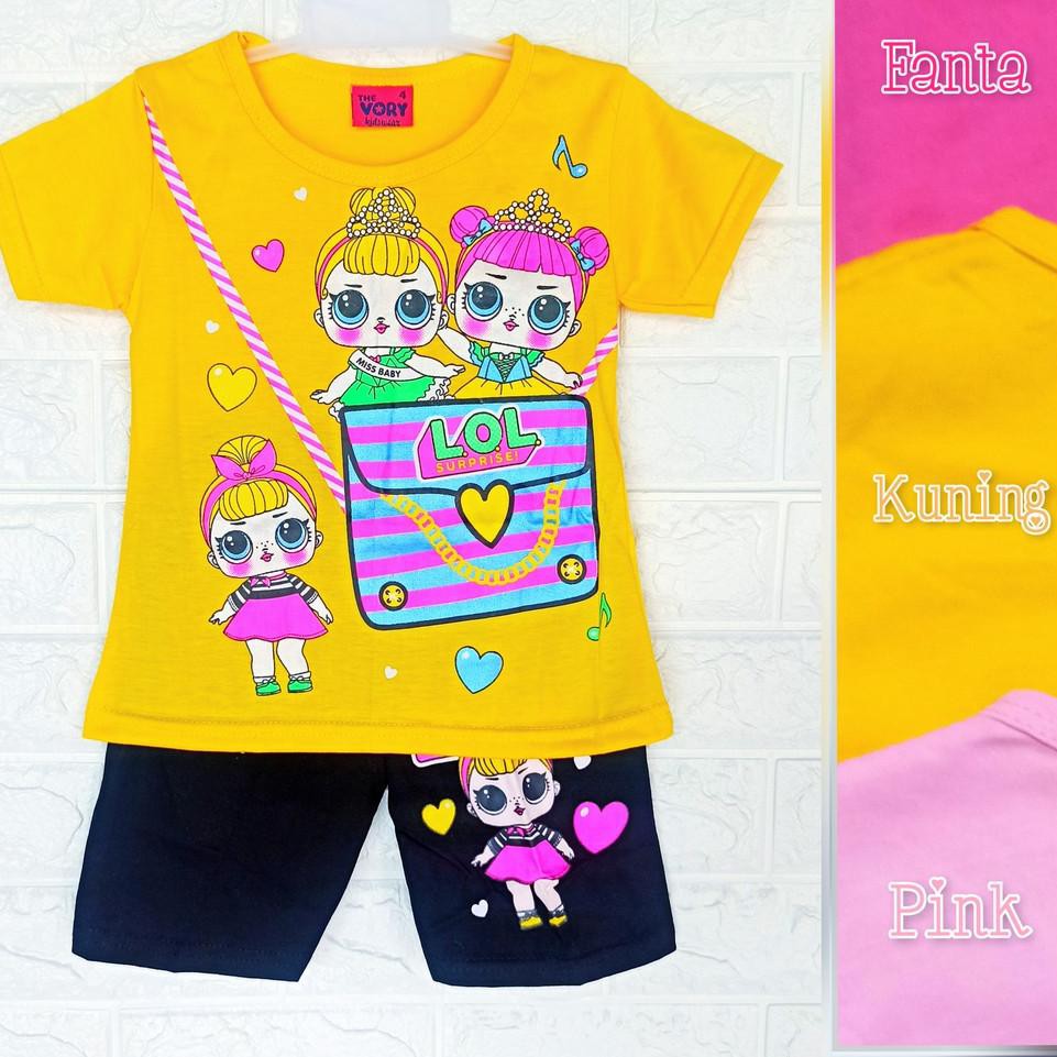 VQC SETELAN PENDEK ANAK VORY KIDS 1-10 TAHUN➨✡ (Murah Banget)