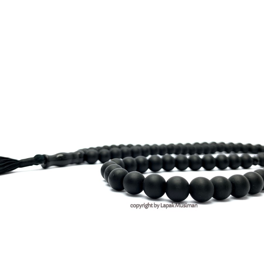 [Bayar di Tempat] Tasbih Batu Hajar - Jahanam Asli Natural