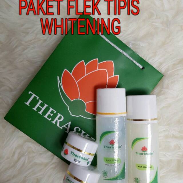 

Theraskin whitening flek tipis label
