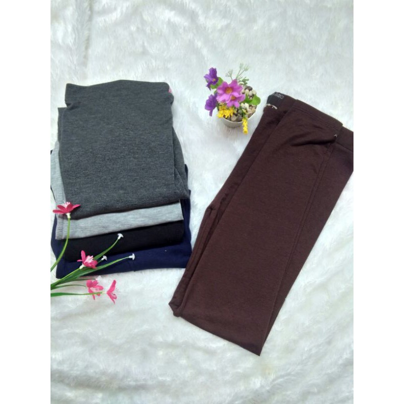 Legging Panjang Kaos Soft Rayon Jumbo/celana panjang semata kaki