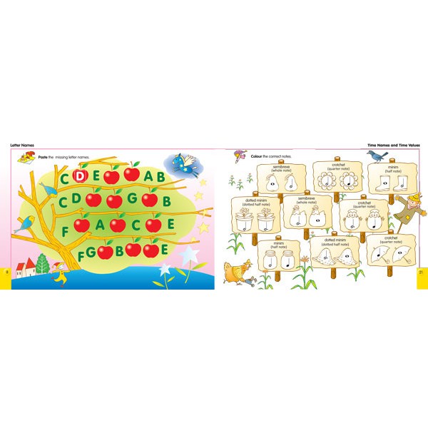 Grosir buku piano sticker Theory for Young Children by Ying Ying Ng