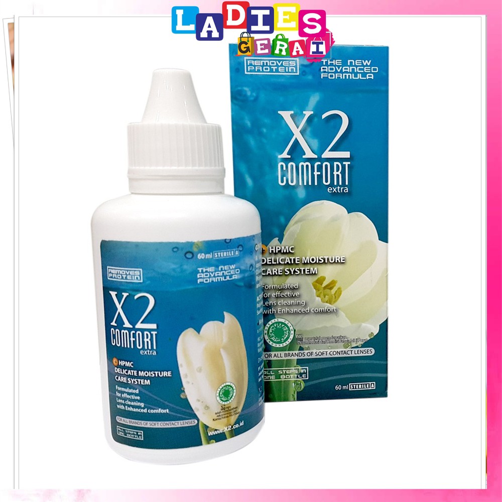 Cairan Softlen / Cairan Softlens Ice /Cairan X2 Comfort 60Ml Extra Mps Multi Purpose Solution