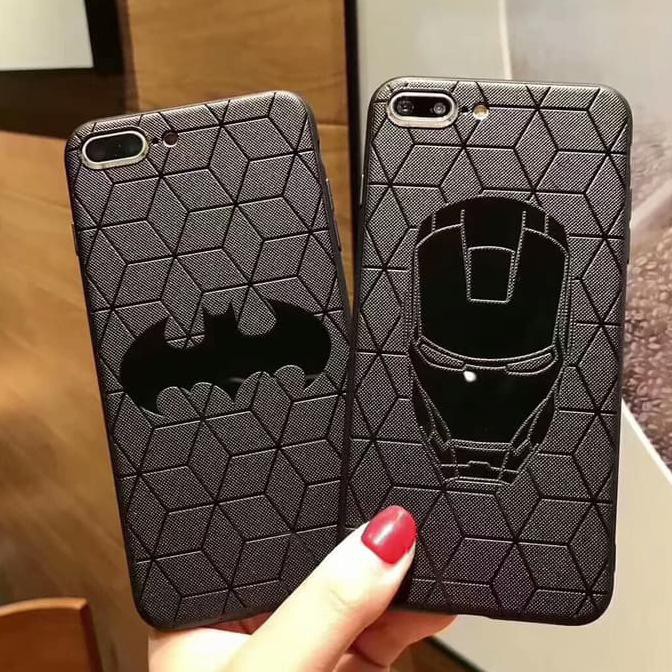 CASING DAN COVER MARVEL BLACK CASE FOR SAMSUNG GALAXY J5 PRO / J530 UMS2_5628