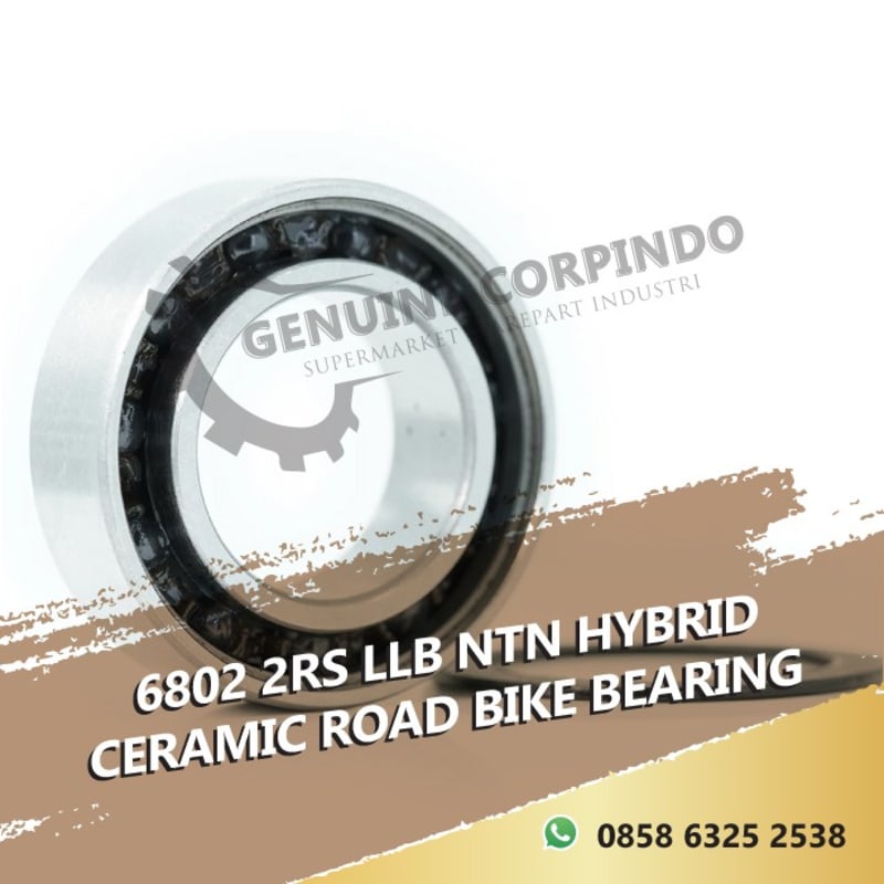 6802 2RS LLB NTN HYBRID CERAMIC ROAD BIKE BEARING