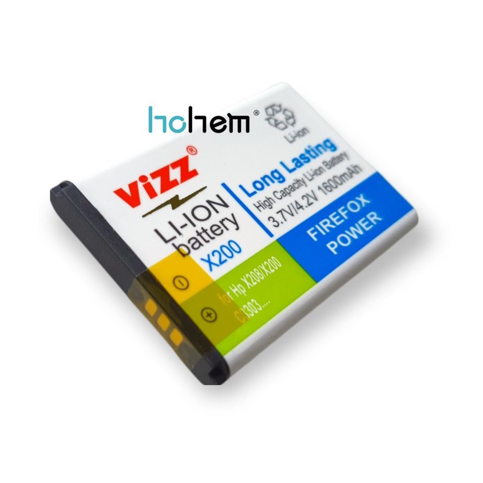 (SeL➤) Baterai Vizz Original Double Power Samsung Galaxy Flip Lipat E1195 E1272 X150 E1080 Caramel B