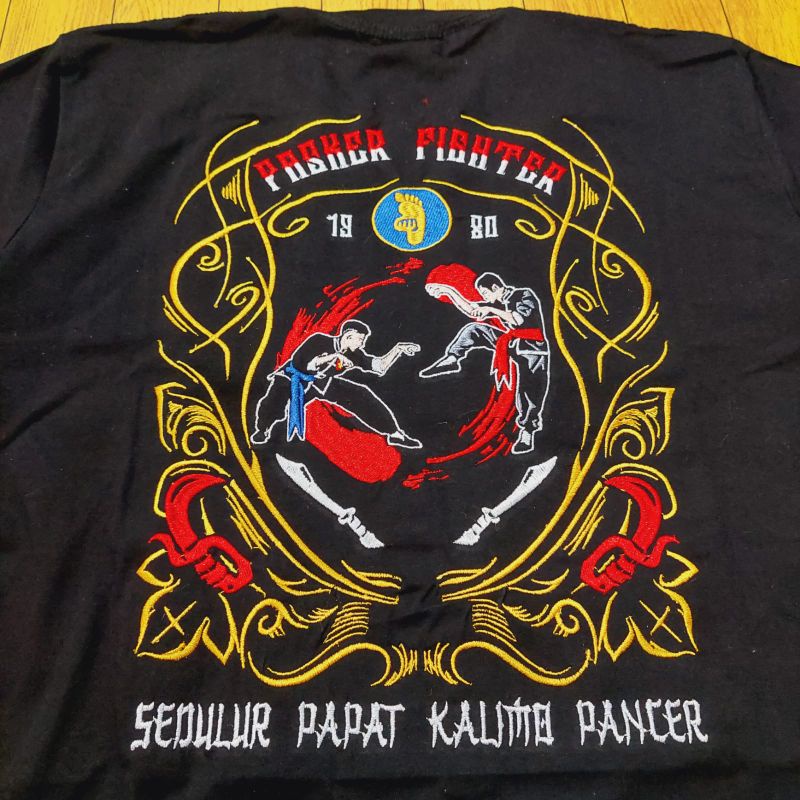 ⚫COD,KAOS BORDIR 109 IKS PI KERA SAKTI. KAOS DISTRO PENCAK SILAT