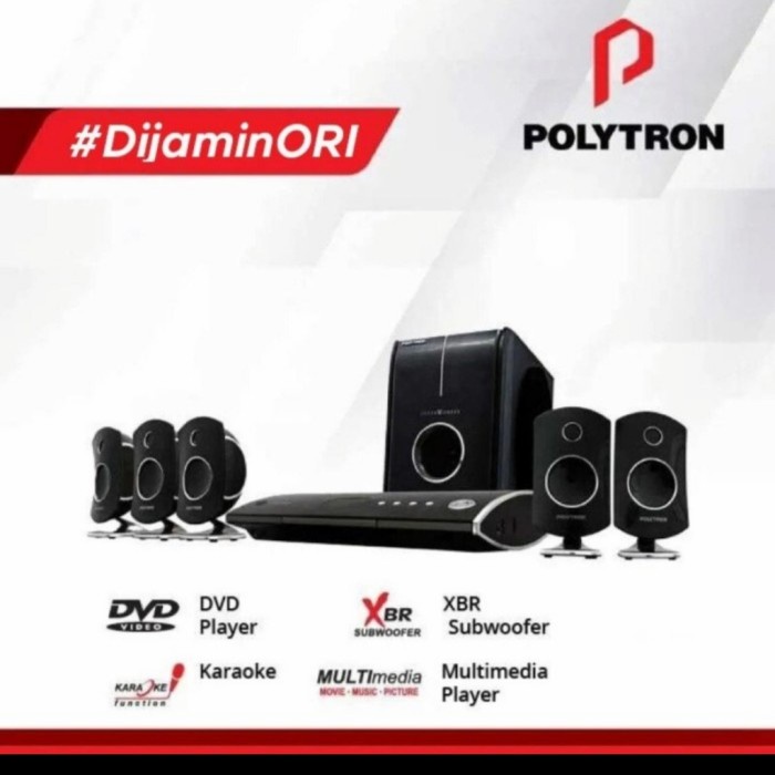 POLYTRON HOME THEATER PHT 500 SUPER BASS