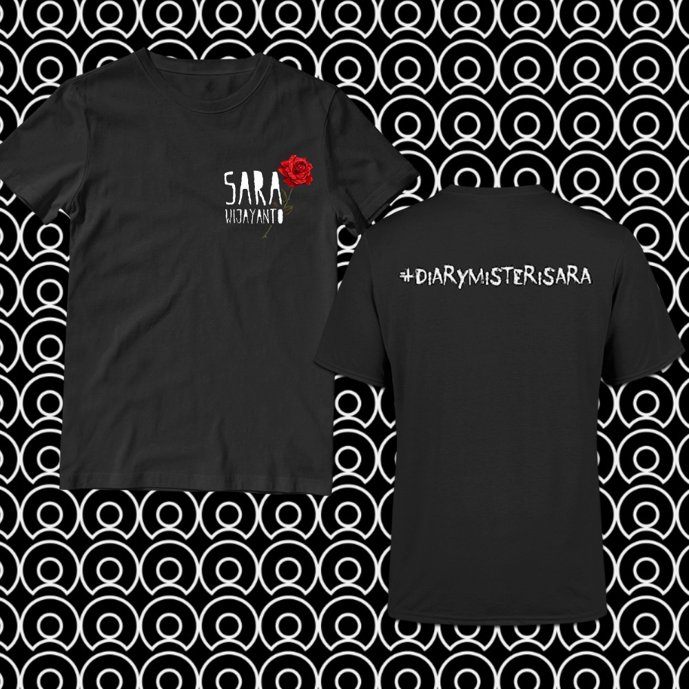 Kaos Baju Tshirt Sara Wijayanto DMS Rosse Flower Sara Wijayanto Youtube Indonesia Kaos Distro Baju D