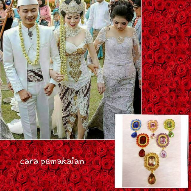 Bros Mata korea 03 / tanah Abang / grosir dan Ecer / bros jilbab / bros elegan