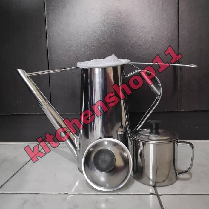 Promo Teko Thai Tea / Promo Set Teko Thai Tea / Teko Thai Tea 24cm + Mug 9cm + Saringan 26cm ynl7Y1S5RRDnM