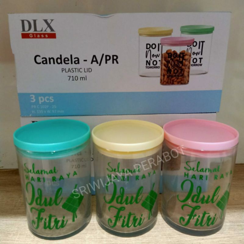 STOPLES KACA | STOPLES DLX CANDELA A 710 ML IDULFITRI