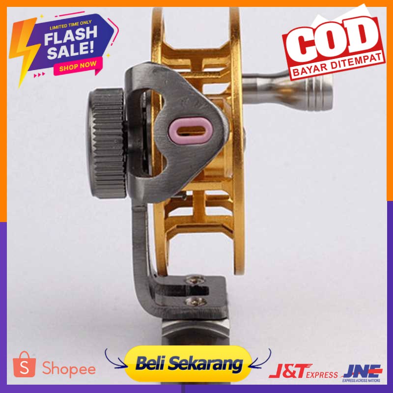 LEO Gulungan Pancing Full Metal Fishing Spinning Reel 120M