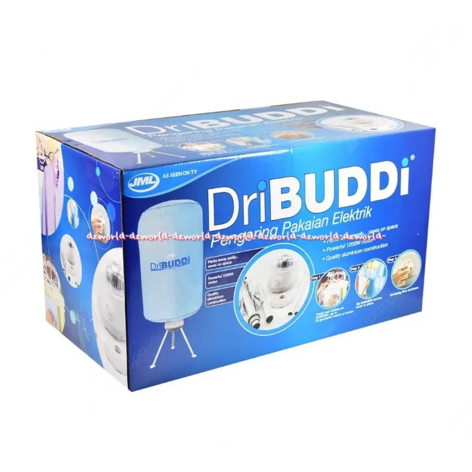 Jual JML DriBuddi Pengering Pakaian Elektrik Alat Pengering Baju