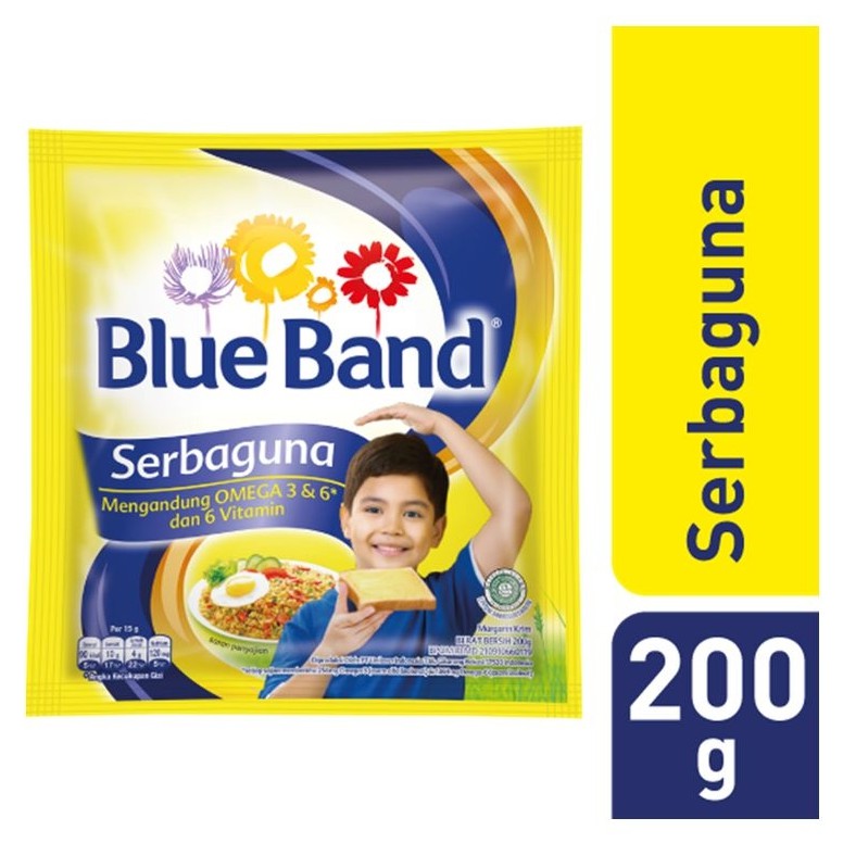 Margarin Blueband Serbaguna 200 Gram