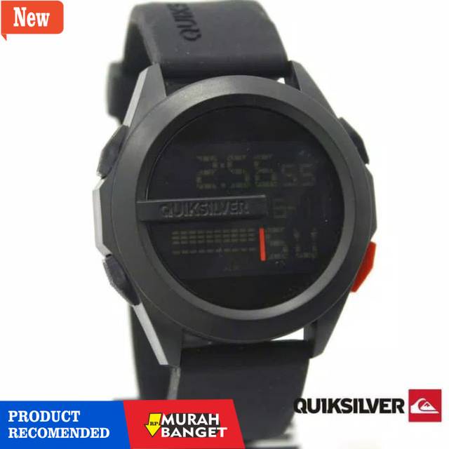 Jam digital pria terbaik- Jam Tangan Pria Quiksilver DRONE Digital Strap Rubber