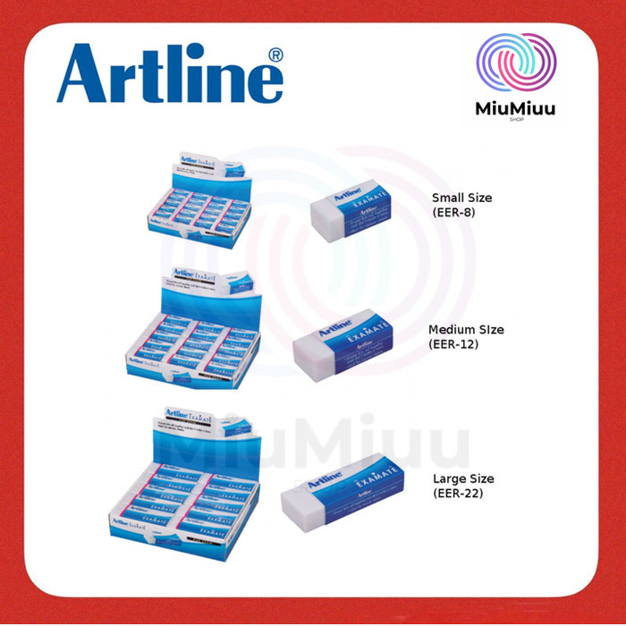 

PENGHAPUS ARTLINE EER 8 ISI 40 PCS