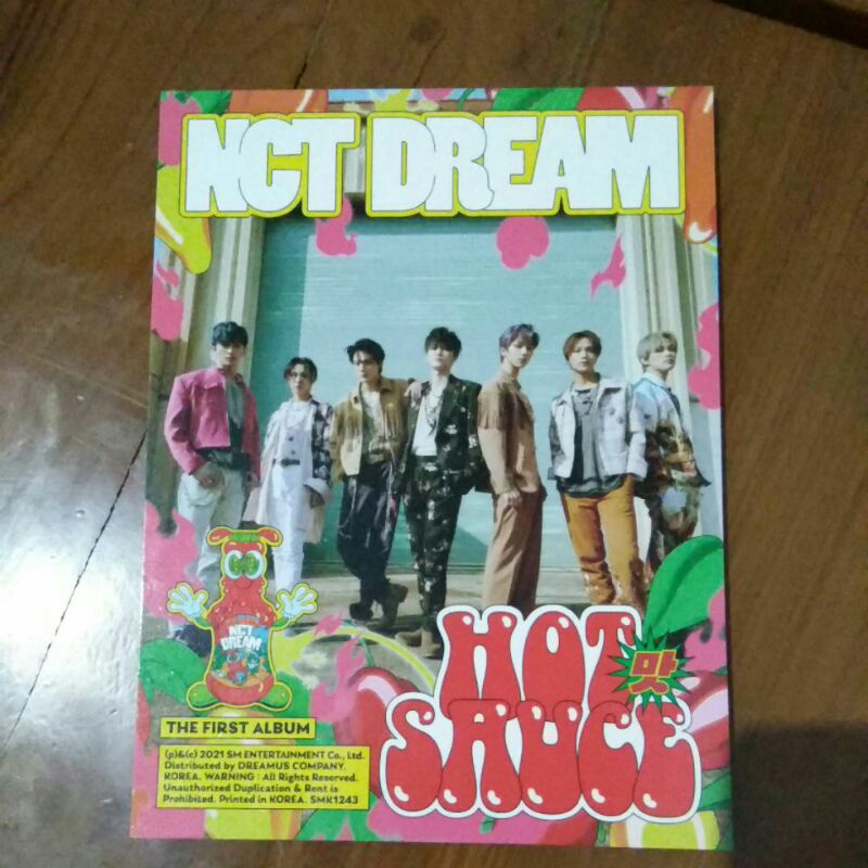 Sharing Postcard Hot Sauce Chilling NCT Dream