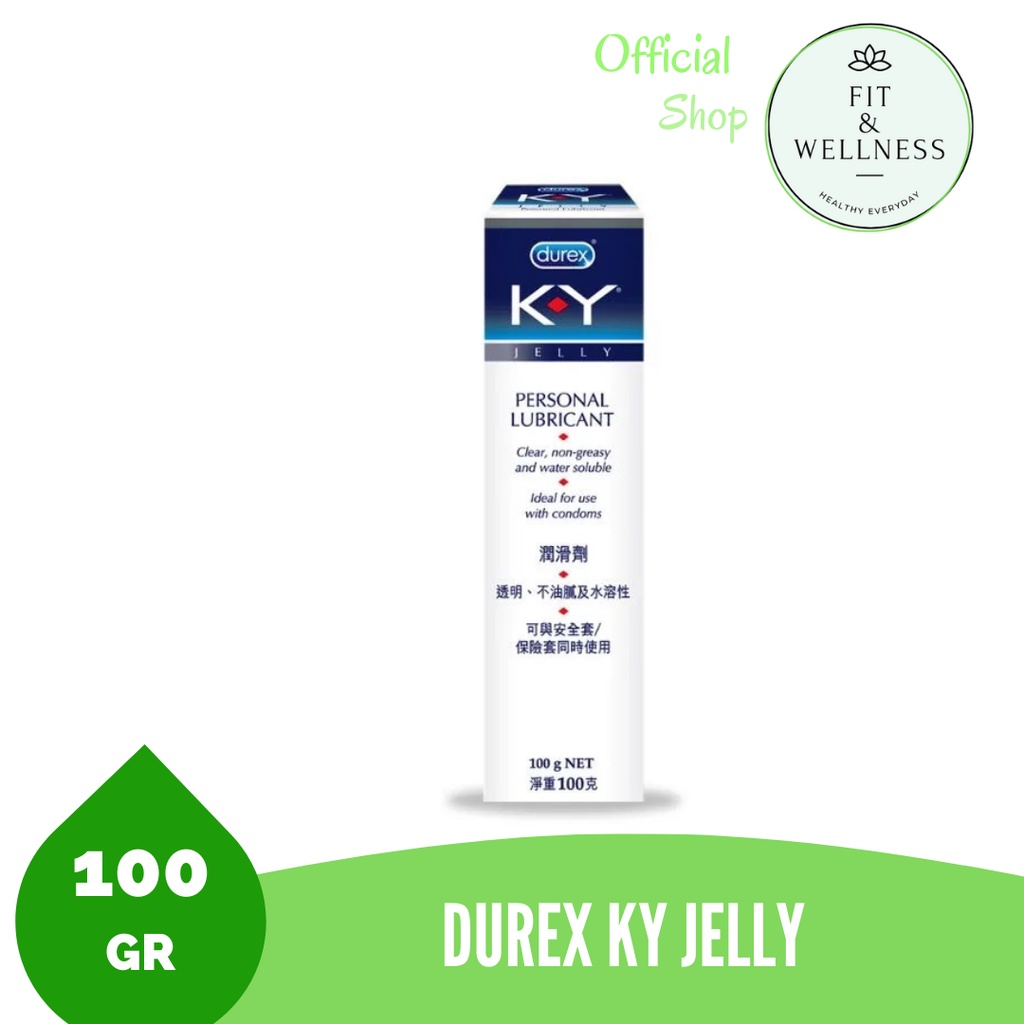 Durex KY Jelly Personal Lubricant - 100Gram | PRIVASI TERJAMIN