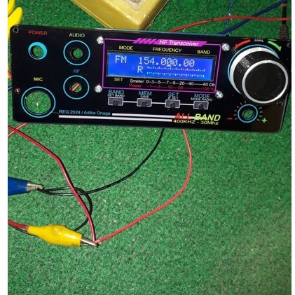 dds hf - vhf allband 400khz - 150 Mhz - full cover depan
