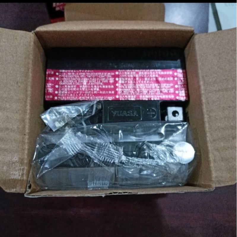 AKI BATERAI MOTOR KERING YUASA YTZ7V/GTZ7V SEPEDA MOTOR NMAX AEROX PCX
