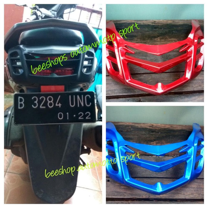 Cover / Tutup Stop Lamp Yamaha NMAX Emboss Modish - Stoplamp