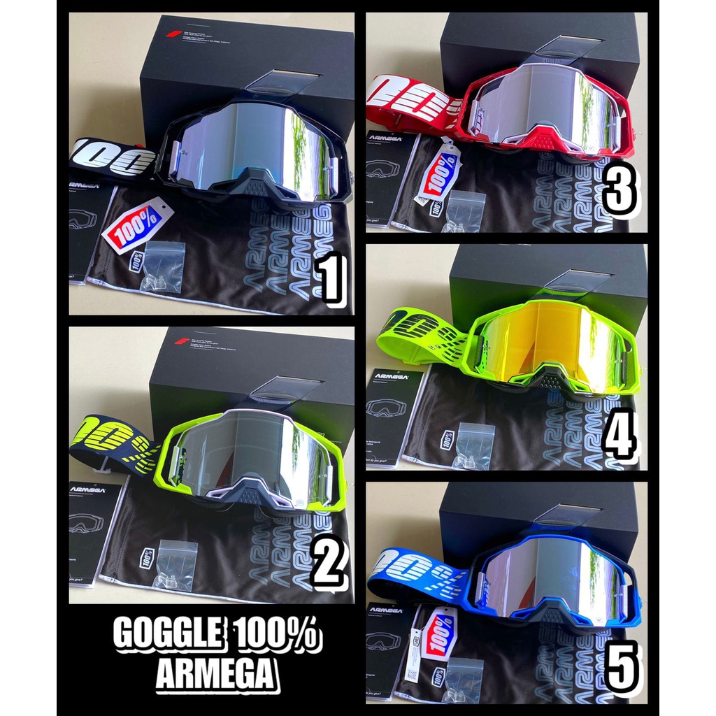 Goggle 100 Persen Armega GOGGLE ARMEGA ORIGINAL