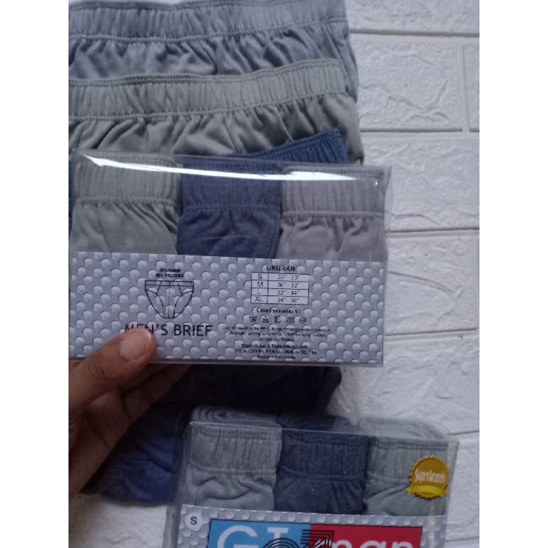 3pcs_cd pria GTman gmx s.m.l.xl/ celana dalam pria GT man / kancut GT man gmx