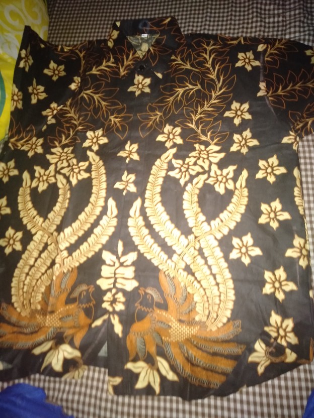 Jumbo Xxl, Xxxl, Xxxxl, Xxxxxl Kemeja Batik Pria Lengan Pendek Jumbo Baju Batik Pria
