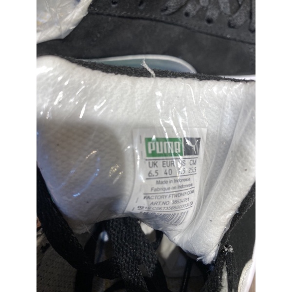 Sepatu Pria PuM4 Black White