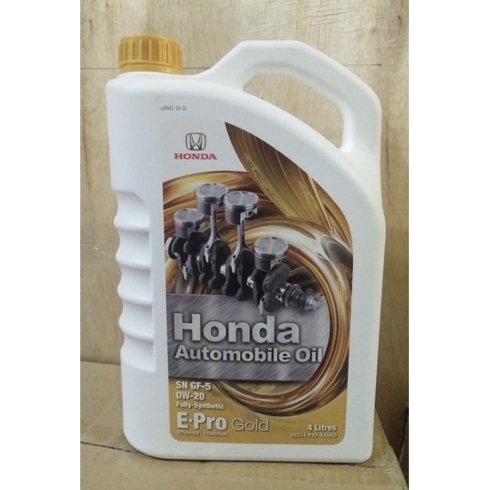 Oli honda epro gold 0W-20