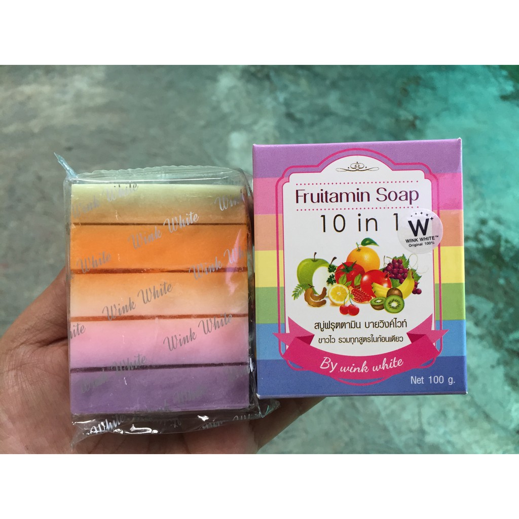 Fruitamin Soap by Wink White Original