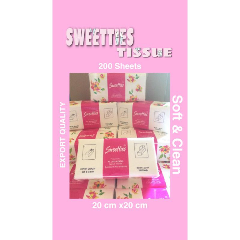 TISU MURAH MERK SWEETTIES