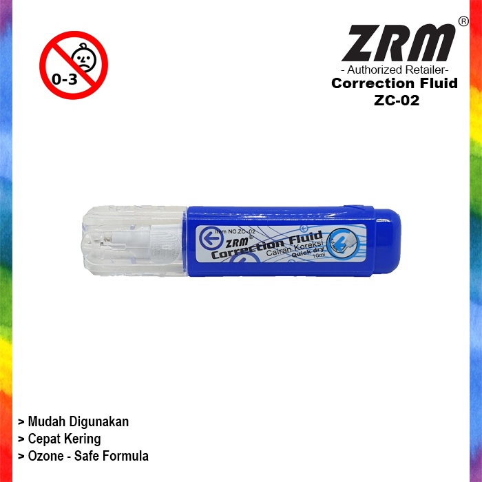 

ZRM Correction Fluid / Tip X Cair ZC-02